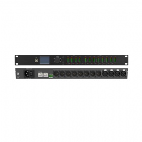 4 in 8 out Network Speaker Management Processor
